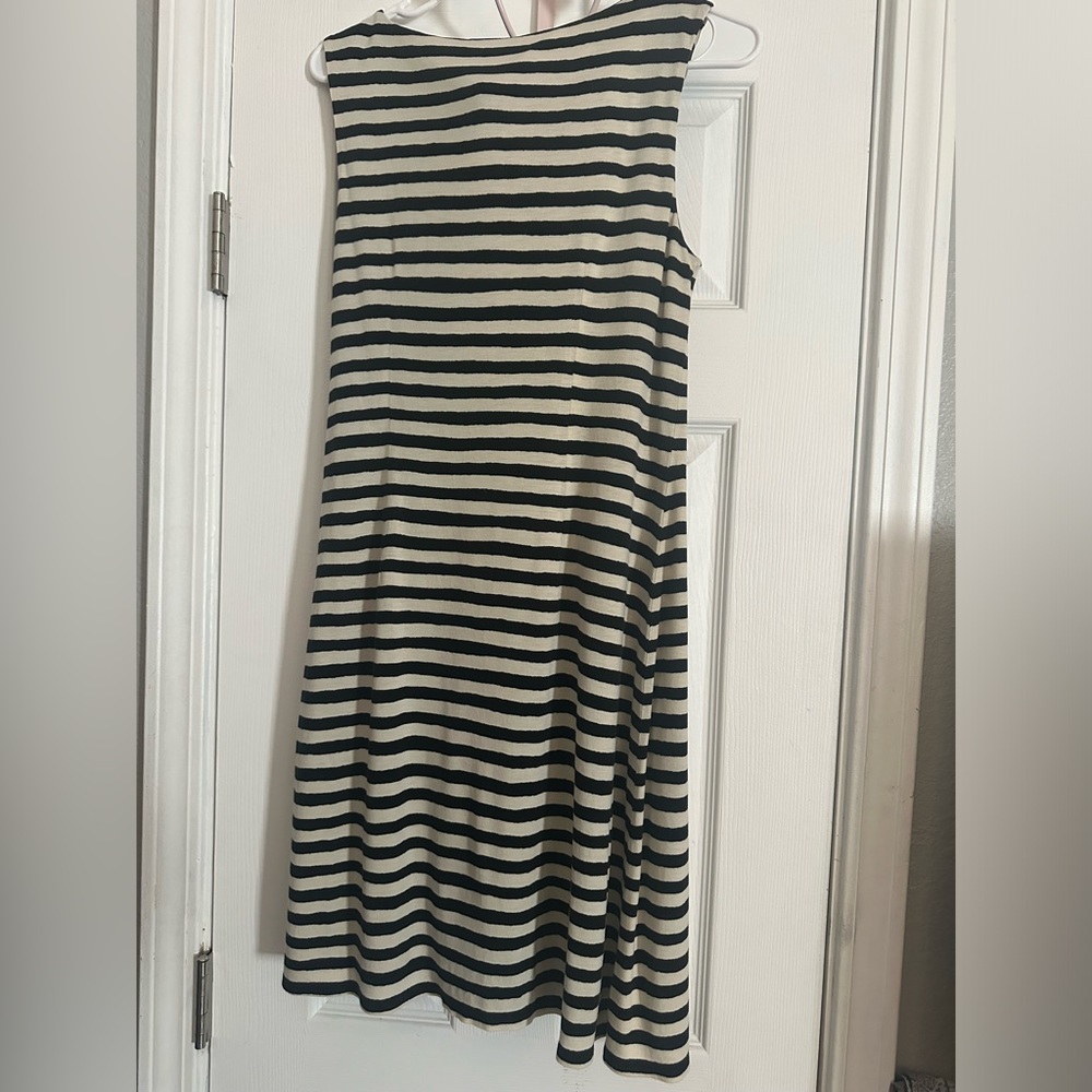 Loft B&W stripped dress